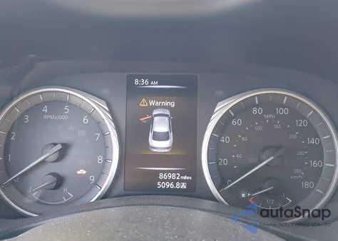 2018 Infiniti Q50 3.0T Luxe z USA, uszkodzony, nr VIN JN1EV7AP0JM361995